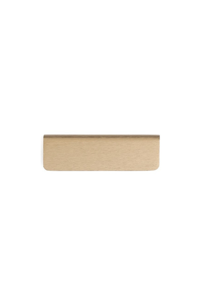 System 1743 Modern Kulp Fırçalı Mat Altın Renk 96 mm