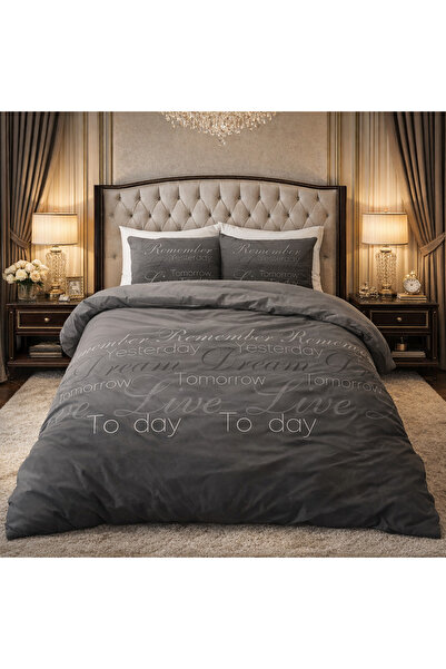 Sleeptime Bed linen, Sleeptime, for 1 person, Cotton and Polyester, model Elegance Live Today 140x220
