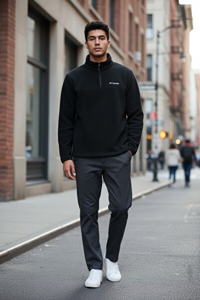 Butik Clmb 1 Size Narrow Half Zipper Fleece