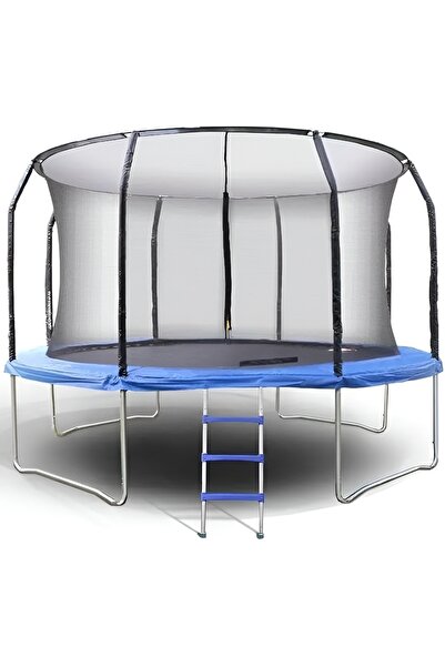 Marshal Fitness ترامبولين خارجي للأطفال والكبار، مقاس 14 قدمًا