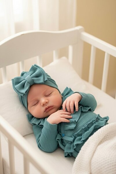 Cherub Baby Baby Girl Frilly Bow Bodysuit