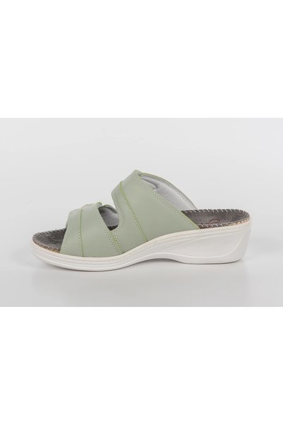Dr.Soft Women's Anatomical Comfort Slippers 301 - Pastel Green