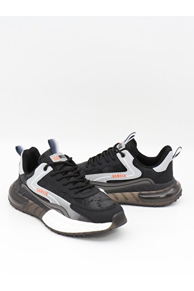 GAMELU Long Siyah Fashion Air Taban Erkek Sneakers