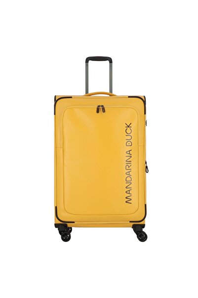 Mandarina Duck Beschichteter 4-Rollen-Trolley L 78 cm mit Dehnfalte