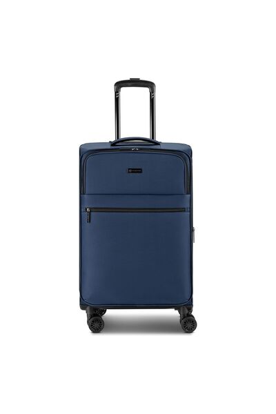 BUGATTI Valencia Soft 4 Rollen Trolley M 65 cm mit Dehnfalte