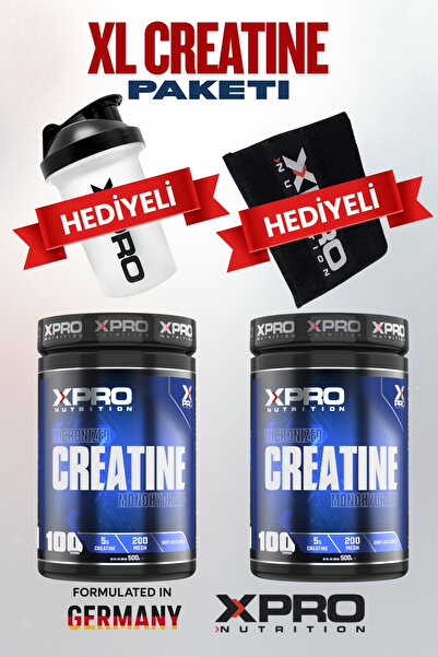 Xpro Nutrition Xpro XL CREATINE Paketi (Toplam:1000gr) 200 Servis