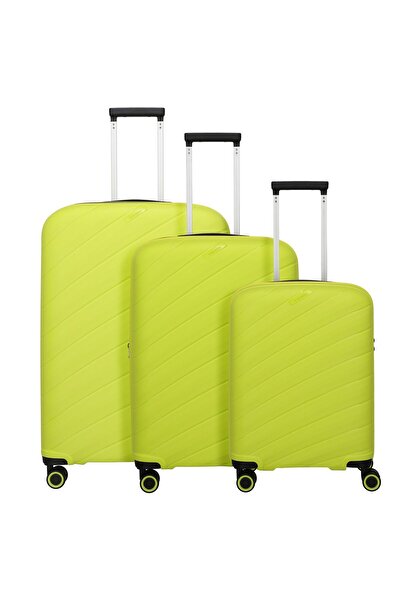 Travelite Burano 4 Rollen Kofferset 3-teilig mit Dehnfalte