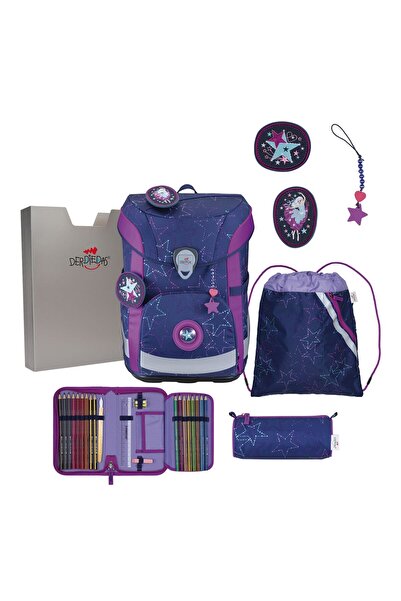 DerDieDas ErgoFlex Easy LED Schulranzen-Set 5-teilig