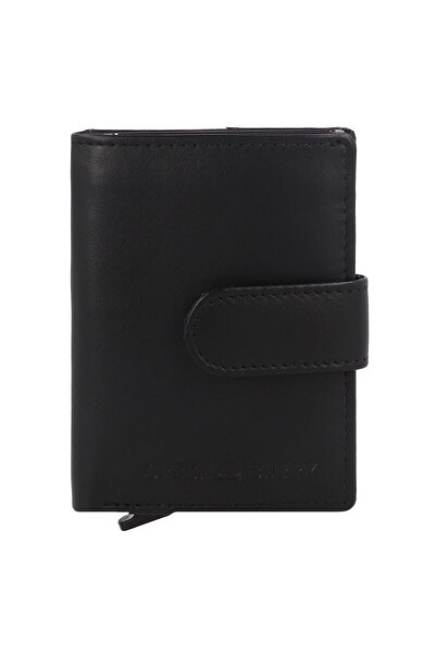 Greenburry Nappa Kreditkartenetui RFID Schutz Leder 8 cm