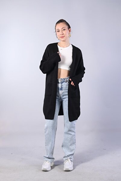 Mckanzie 1574 Pocketed Sleeve Thessaloniki Tunic Cardigan