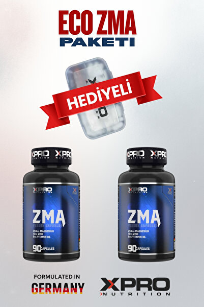Xpro Nutrition Xpro 2'li Eco ZMA Paketi (90+90 - 180 Kapsül) 90 Servis