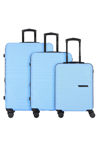 Cocoono Larnaka 4 Rollen Kofferset 3-teilig mit Dehnfalte