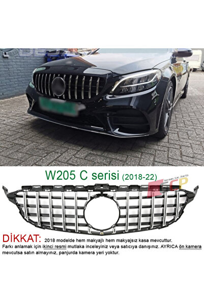 GCP German Car Parts شبك أمامي لسيارة مرسيدس W205 الفئة C طراز GT موديلات 202...