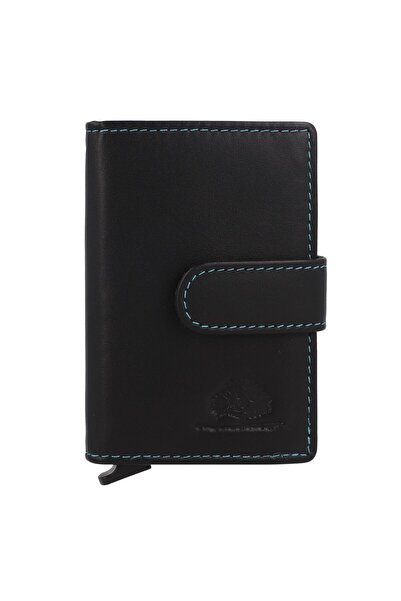 Greenburry Nappa Kreditkartenetui RFID Schutz Leder 7 cm