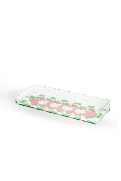 Daree home ACRYLIC SIJJADA TRAY - Large 38 × 45 cm