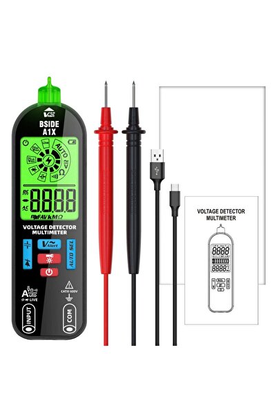 Choice A1X BSIDE Smart Digital Multimeter Rechargeable Electronic Tester AC D...