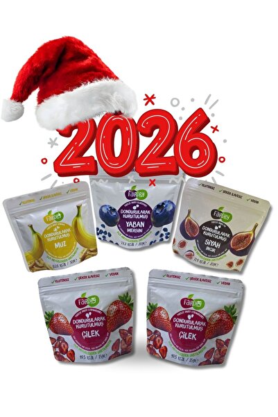 Fair Dry Freeze Dried "Favorini Bul 5' li Paket" - Dondurularak Kurutulmuş, K...