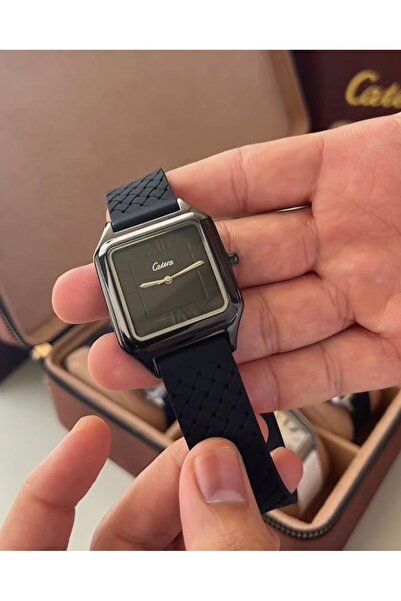 catera Men's watch with magnetic strap, full black