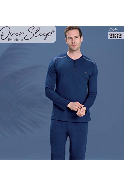 Over Sleep by Poleren Men's Cotton Pjama Suit