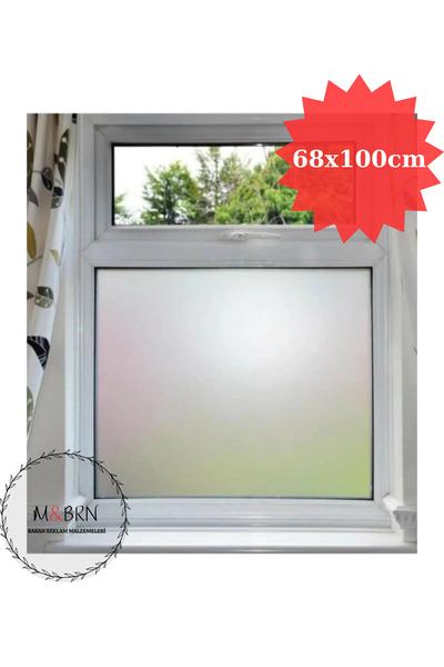m&brn baran reklam malzemeleri cam kumlama folyosu kendinden yapışkanlı buzlu...
