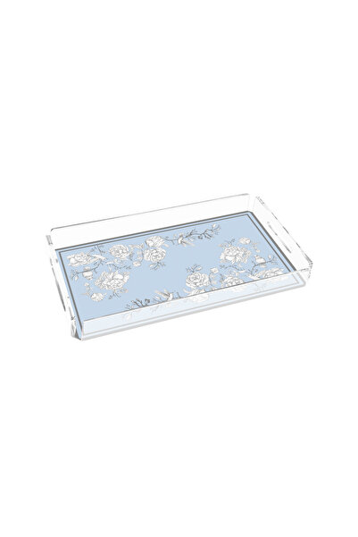 Sivella Rose Glow Blue 40X20 Plexiglass Tray