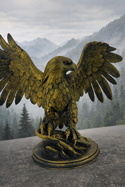Alpi Altın Kartal Figürlü Biblo