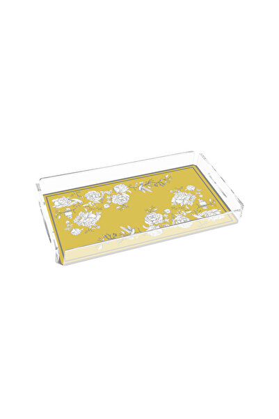 Sivella Rose Glow Yellow 40X20 Plexiglass Tray