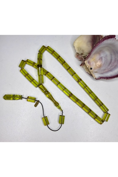 İskenderun Tesbihcilik سبحة من الخرز البرتقالي الملون باللون النمساوي الألماني