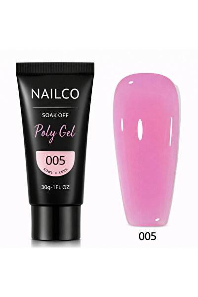 Naıl Co Polygel Protez Tırnak Üst Form Jel Polijel 30 ml No: 05