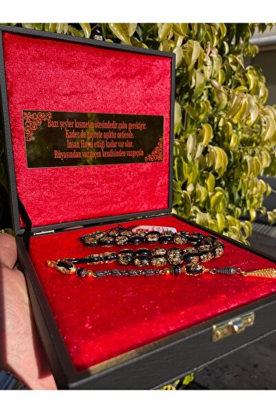 bisiylerbisiyler ALTINLI TESBİH-ALTIN PARÇACIKLI-GOLDEN ROSARY-ÖZEL TASARIM Y...