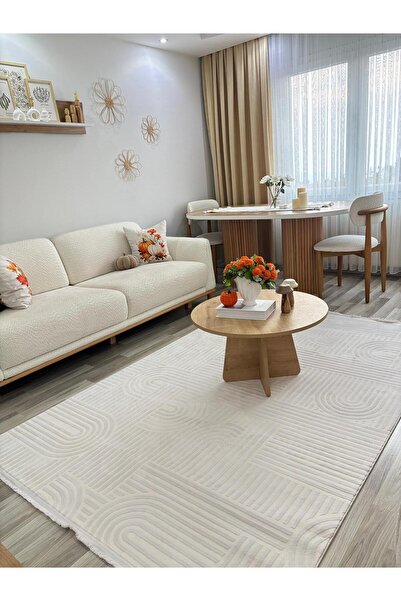 Home TÜRKERİ, TRUVA İPEKSİ YÜN TUŞELİ TRİKO AKRİLİK OTURMA ODASI VE SALON HALISI
