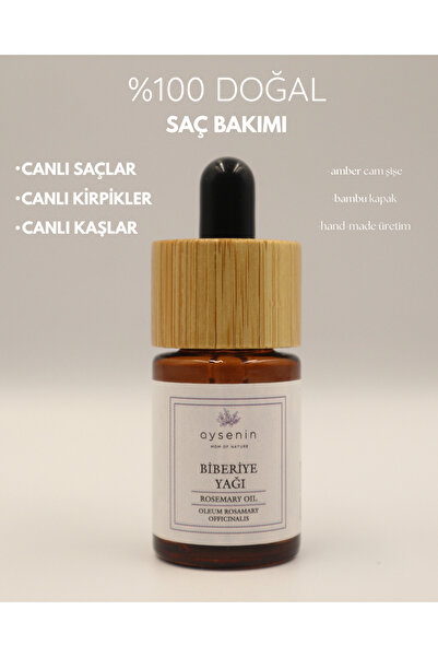 aysenin Biberiye Yağı | Saç Bakımı İçin | Canlandırıcı Etki | Aromaterapi Yağ...
