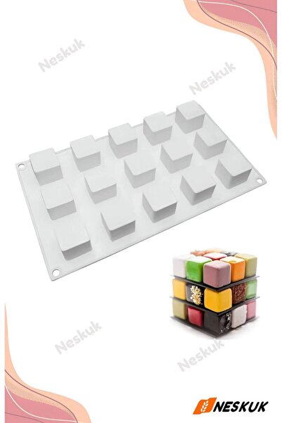 Neskuk Silicone Chocolate Mold, Halva, Muffin, Cake, Pastry Mold, Silicone Ca...