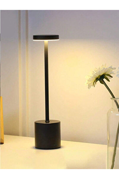 Generic مصباح مكتبي لاسلكي قابل لإعادة الشحن بقوة 3600 مللي أمبير/ساعة، مصباح...