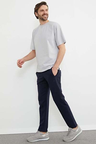 Fulla Moda Printed Sweatpants with Tie-Up Waist