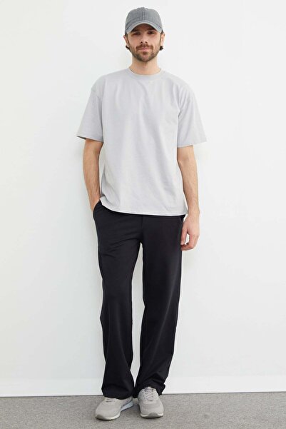 Fulla Moda بنطال رياضي فضفاض من مطبوع قطع مع سدادات