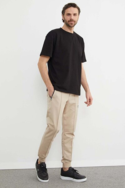 Fulla Moda Φούτερ Jogger με κορδόνια στη μέση