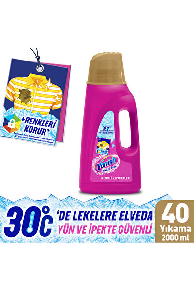 Vanish Oxi Action Renkliler Için Deterjan Güçlendirici ve Leke Çıkarıcı Sıvı ...