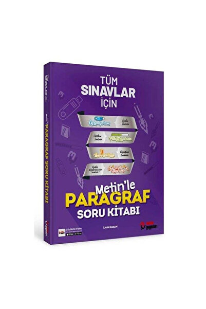 Metin Yayınları PARAGRAF SORU KİTABI(METİNLE)