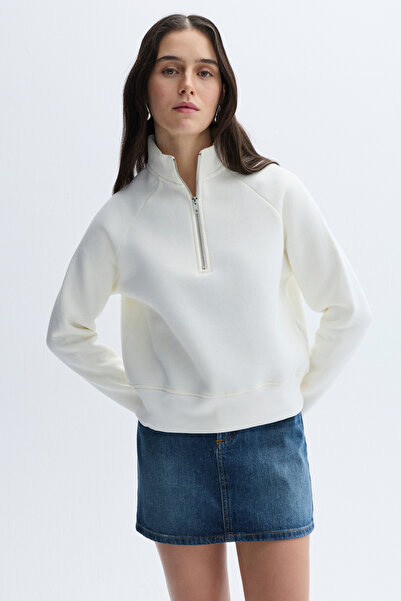 Mudo FERMUARLI POLO YAKA SWEATSHIRT