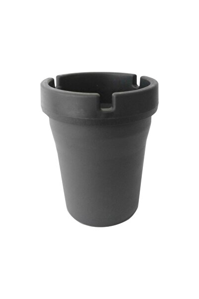 CMT Dumanını Hapseden At Içine Sönsün Kokusuz Siyah/gri Araba Küllük Plastik ...