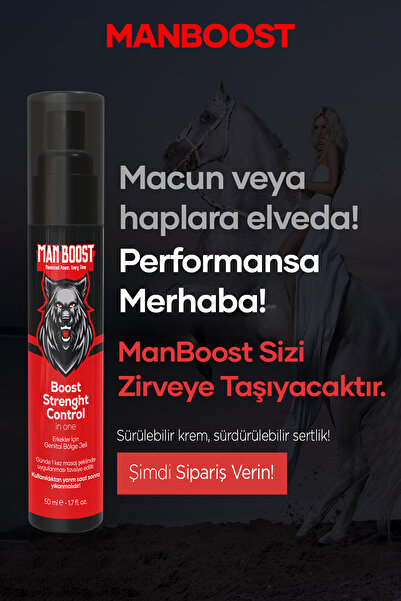 ManBoost Genital Area Sizing Cream For Men Büyütücülü, Boyutlandırıcı ve Kuvv...