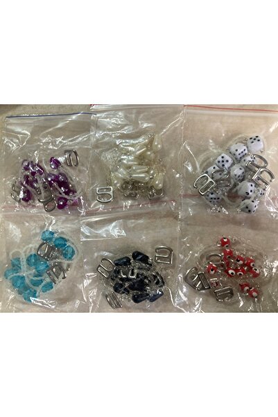 Nazz 6 Çift Boncuklu Sütyen Askısı 4