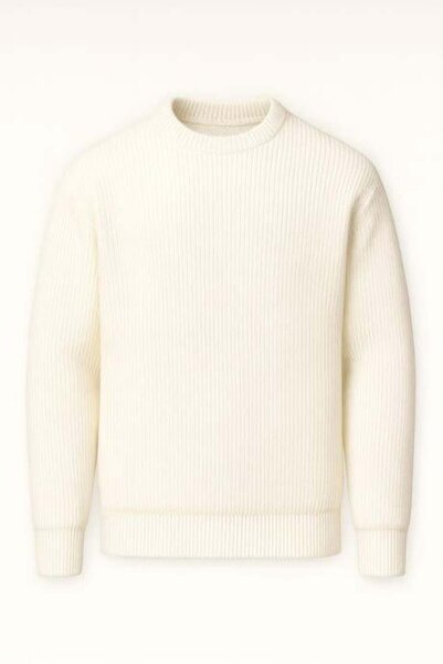 Valiberta Pulover pentru bărbați Pilar Oversize Thessaloniki, tricotat, cu gâ...