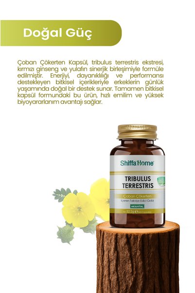 Shiffa Home Trıbulus Terrestrıs Çoban Çökerten 60 Kapsül