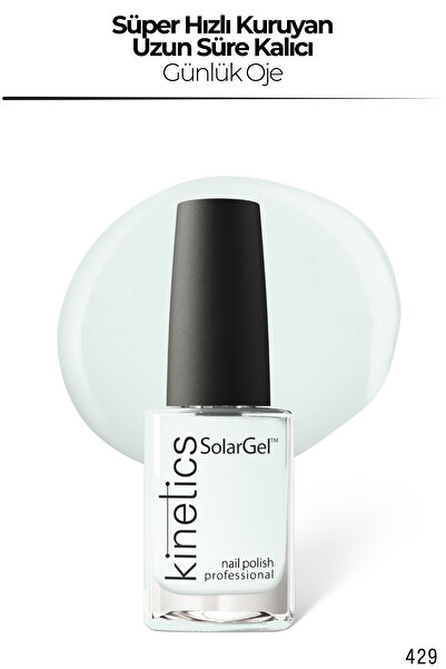 kinetics SolarGel Günlük Oje - Uzun Süre Kalıcı, Yoğun Pigment | #429 HURRİCA...