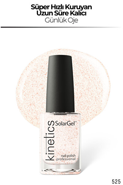 kinetics SolarGel Günlük Oje - Uzun Süre Kalıcı, Yoğun Pigment | #525 LUCİD F...