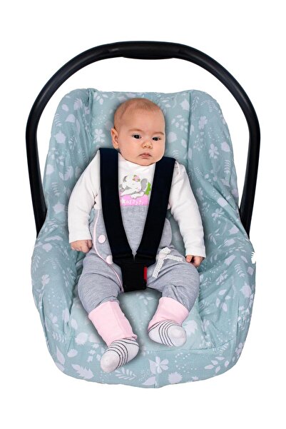 Sevi Bebe غطاء حامل الطفل مع دعم للخصر - أخضر قياسي