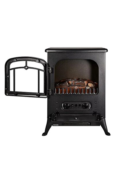 Genel Markalar Elektrikli Şömine ,soba 1850w Isıtıcı Fan, Alev Efektli Goodhaustore