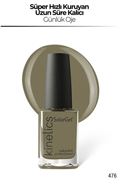 kinetics SolarGel Günlük Oje - Uzun Süre Kalıcı, Yoğun Pigment | #476 RENASCE...